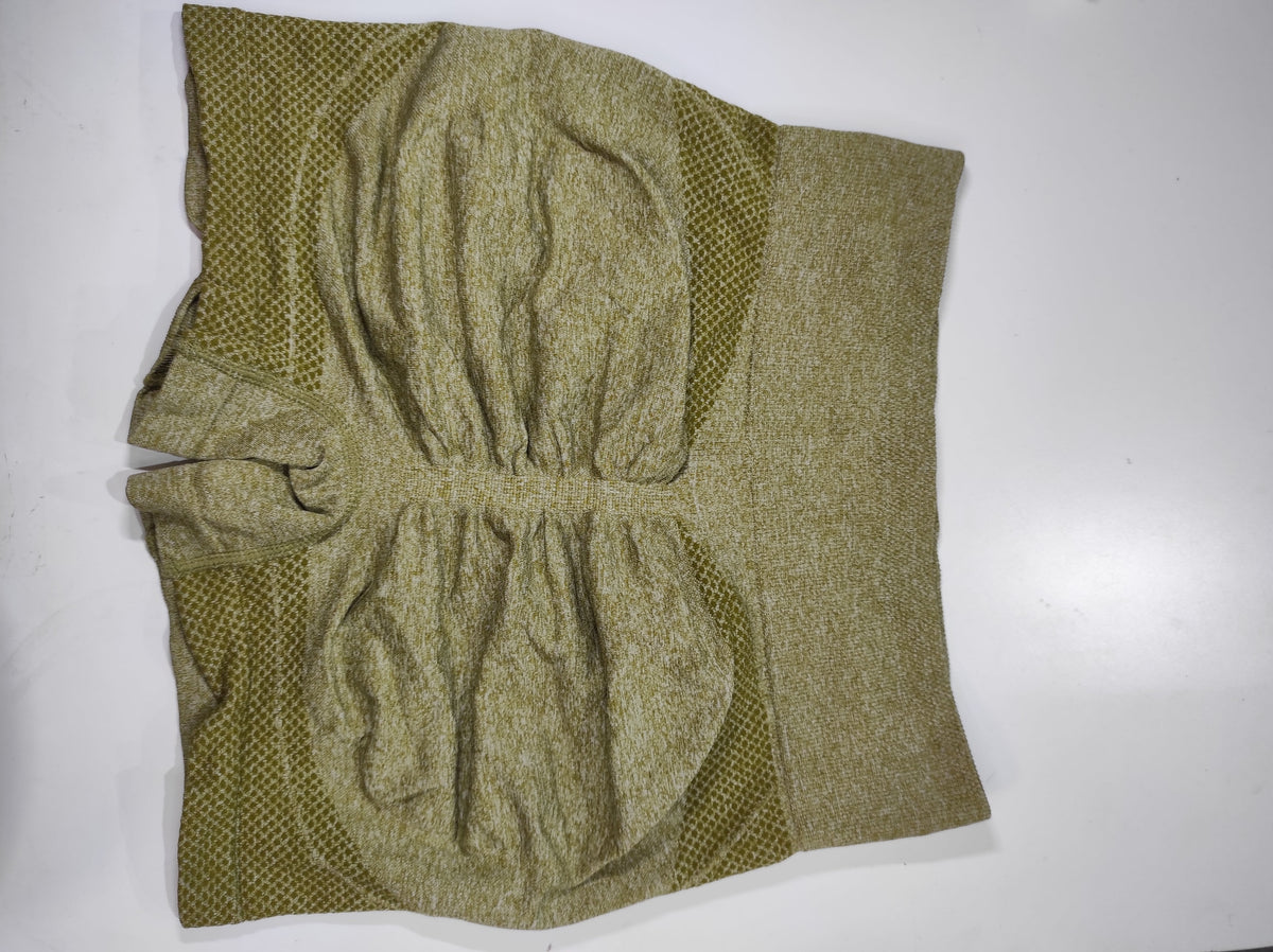 Leggings Corto Elástico Push Up verde khaki L/XL - additional image 8